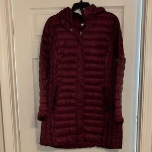 32 Degrees Women's Deep Red Puffer Jacket
